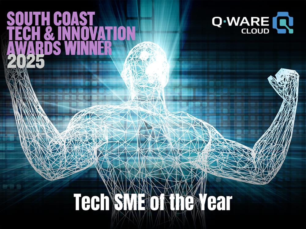 QWARE Wins Best Tech SME of the Year at South Coast Tech & Innovation Awards